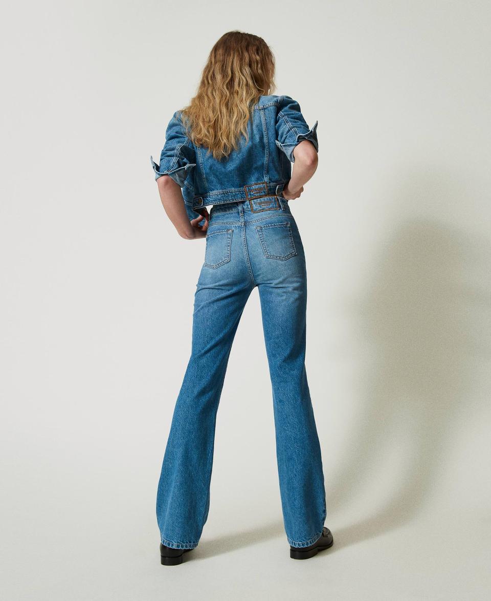 Twin Set Pantaloni Jeans flare cinque tasche Sconti VIP
