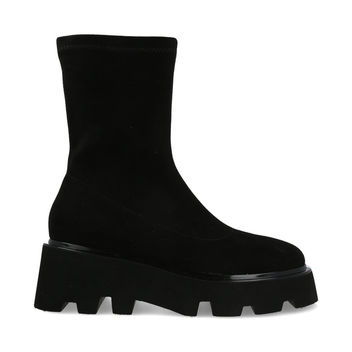 Uma Parker Tronchetto Tank in eco-suede black Acquista Ora
