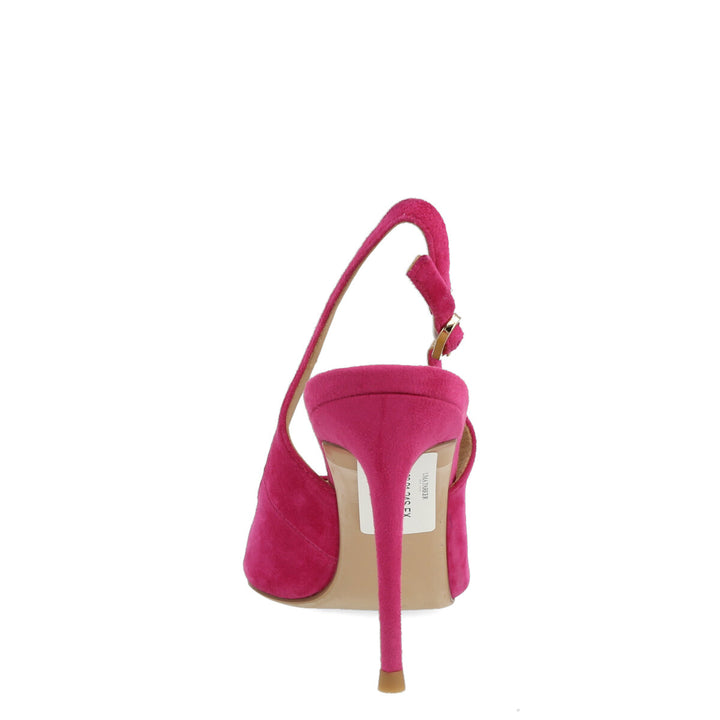 Uma Parker Chanel in Camoscio Fuxia Consegna Veloce