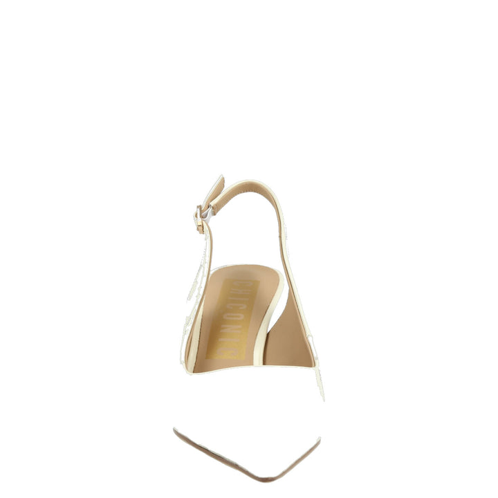 Uma Parker Chanel in Vernice Bianco Economico