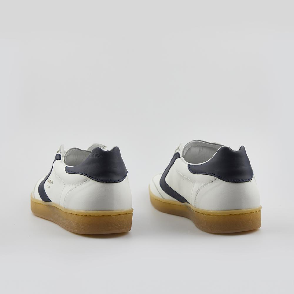 ﻿Valsport Olimpia Leather Bianco Blu Consegna Veloce