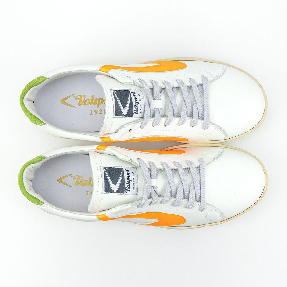 Valsport Tournament Mix Leather Bianco Fluo Arancio Verde Affare Del Giorno
