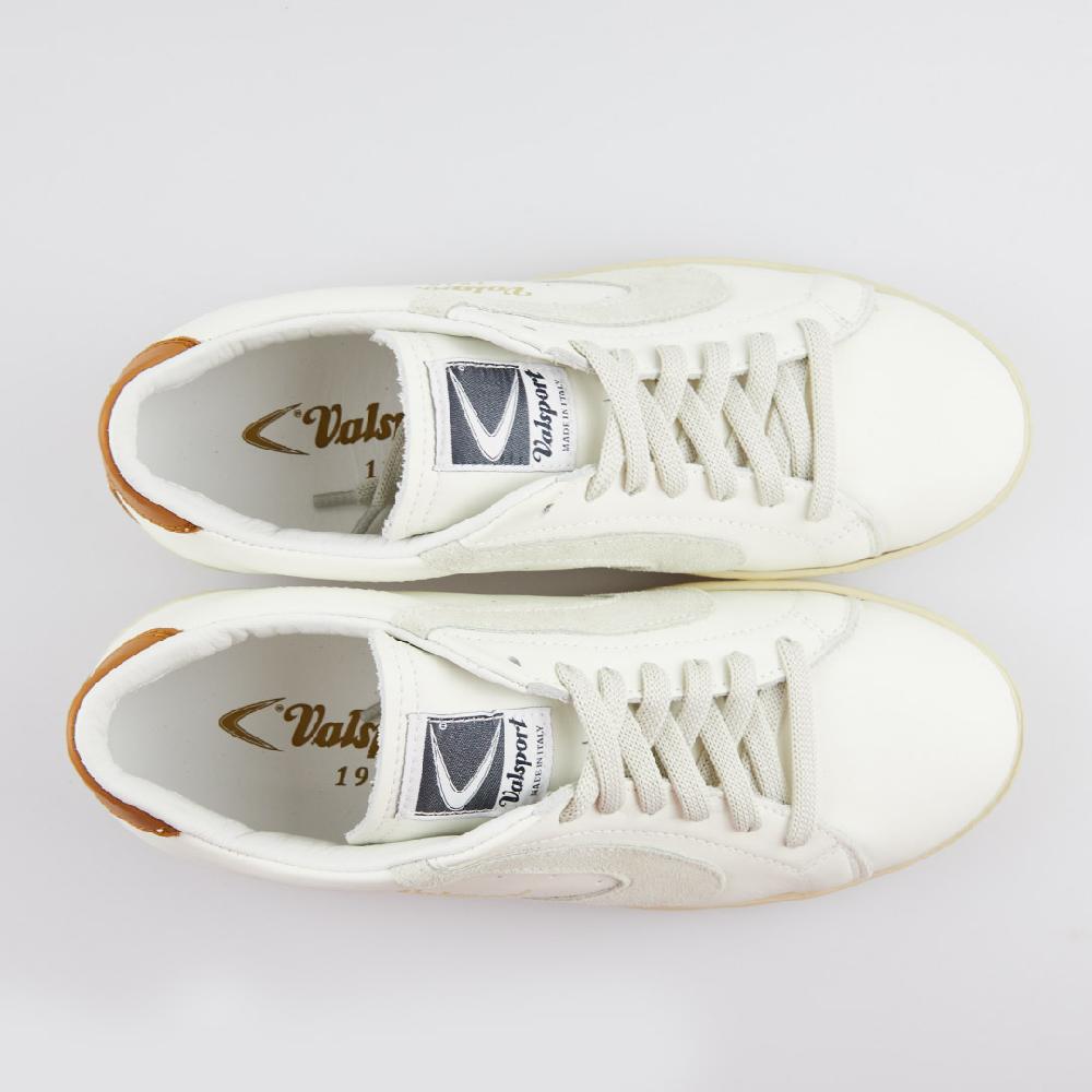 Valsport Tournament Mix Leather Suede Bianco Panna Cognac Convenienza