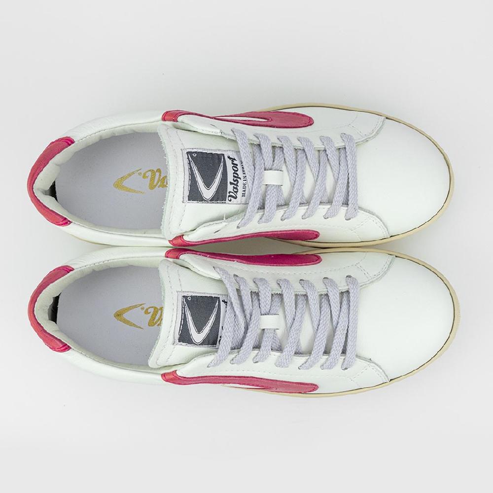 Valsport Tournament Classic Leather Bianco Magenta Shopping Online