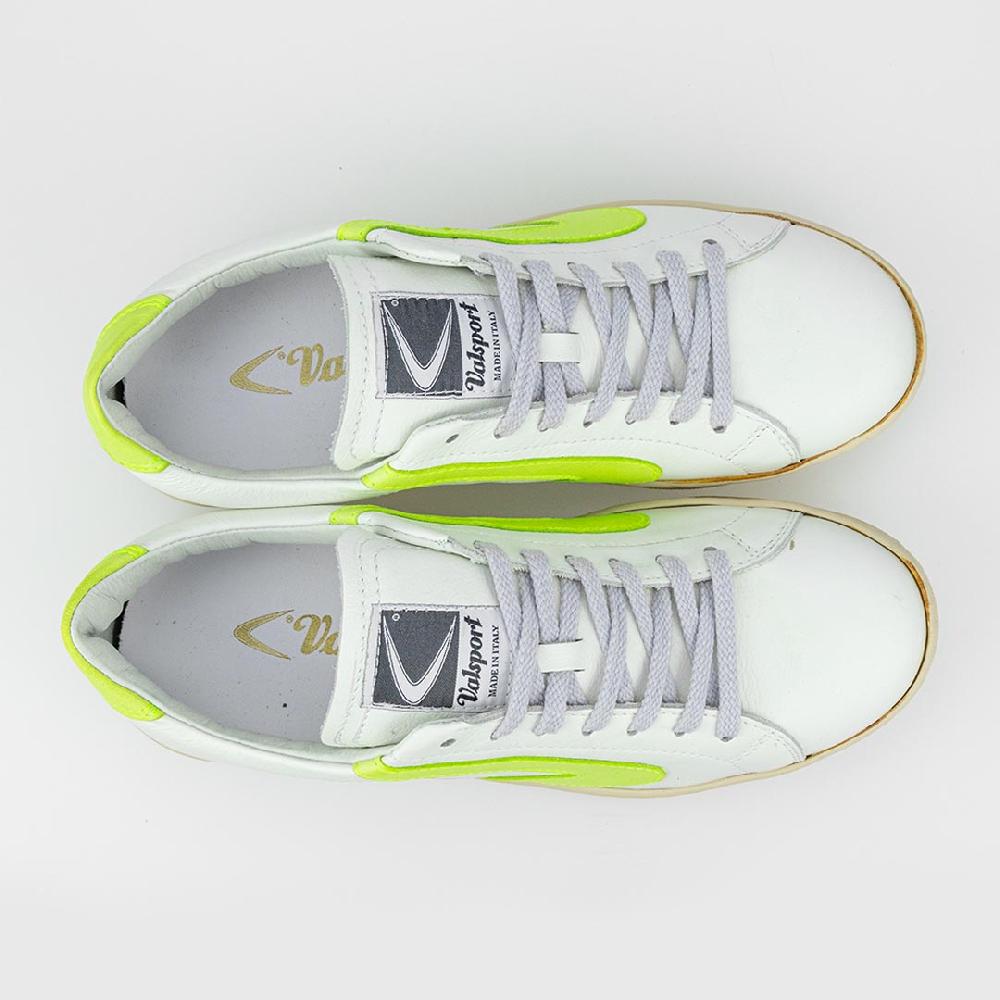Valsport Tournament Classic Leather Bianco Verde Mela Affare Del Giorno