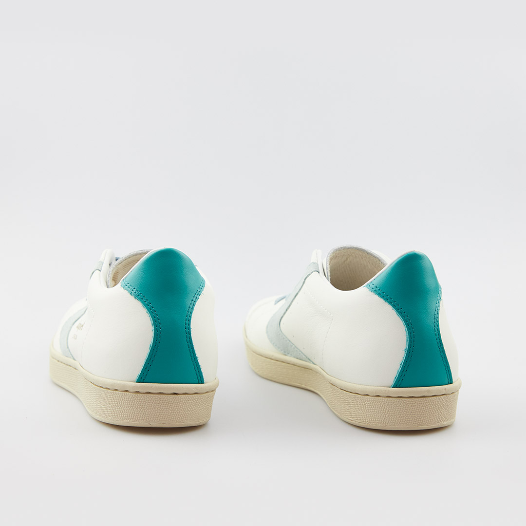 Valsport Tournament Mix Leather Suede Bianco Turquoise Carinzia Sottocosto