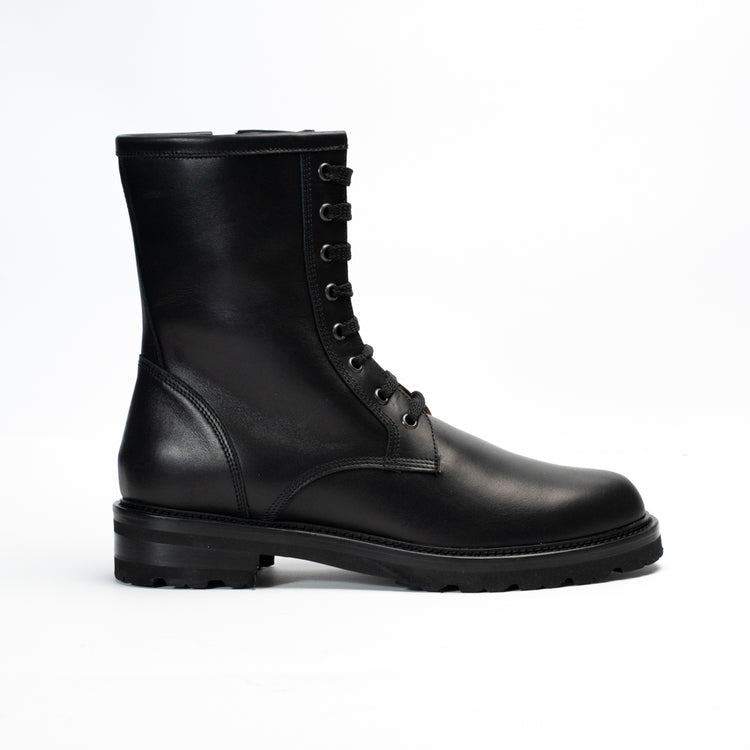 Via Mercanti Lorenzo Calf Black - Stivaletti da uomo. – VIAMERCANTI In Vendita