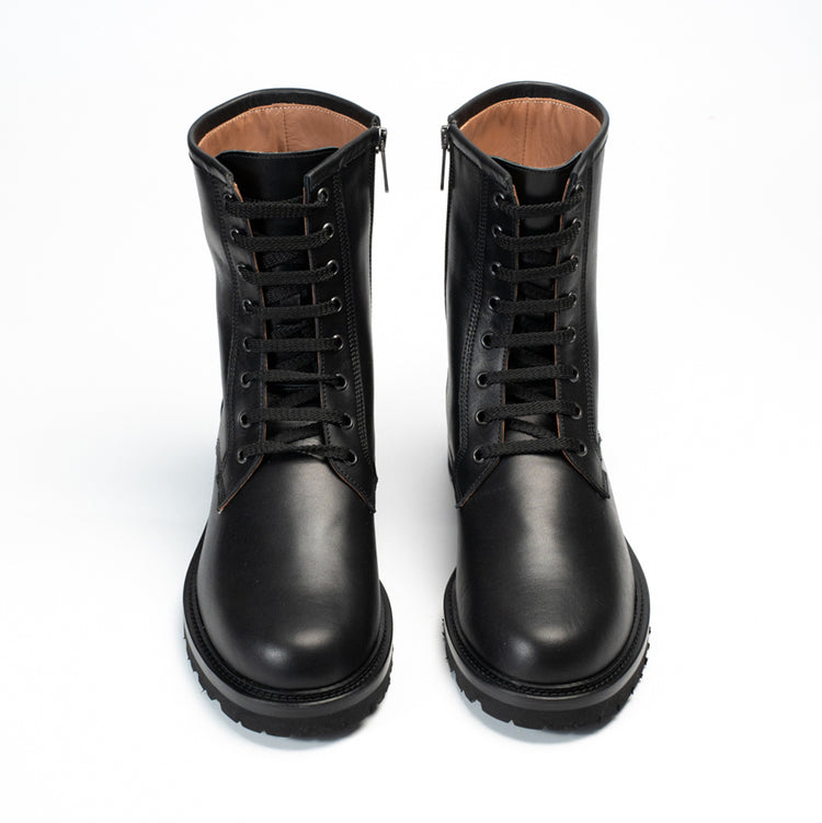 Via Mercanti Lorenzo Calf Black - Stivaletti da uomo. – VIAMERCANTI In Vendita