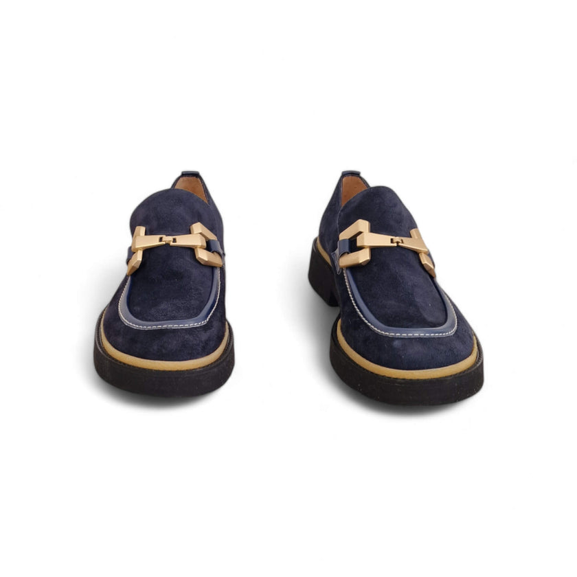 ﻿Viola Ricci Alice - Mocassino bleu' Consegna Veloce