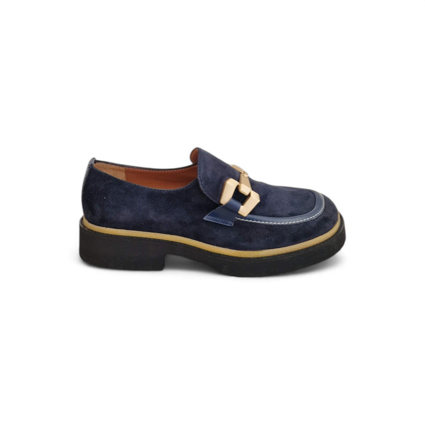 ﻿Viola Ricci Alice - Mocassino bleu' Consegna Veloce