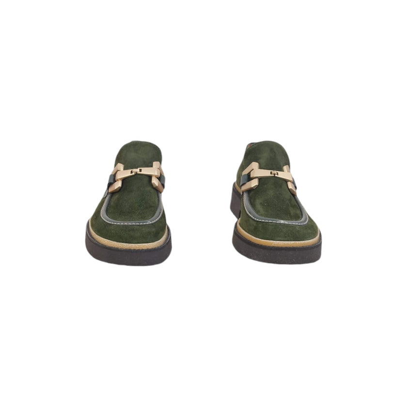 Viola Ricci Alice - Mocassino verde Promozione Limitata
