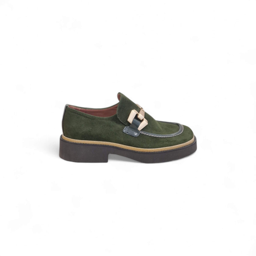 Viola Ricci Alice - Mocassino verde Promozione Limitata
