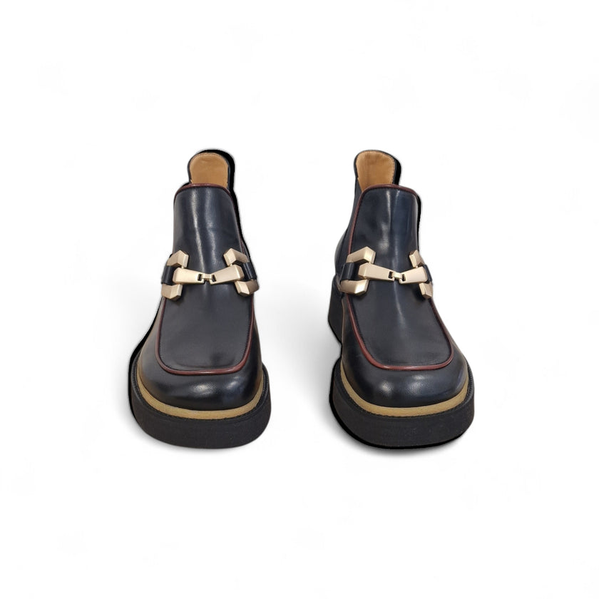 Viola Ricci Alice - Stivaletto beatles nero - rhum Fino Al -60%