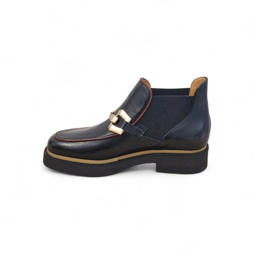 Viola Ricci Alice - Stivaletto beatles nero - rhum Fino Al -60%