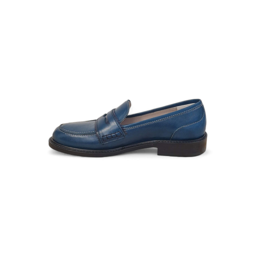 Viola Ricci Gaia - Mocassino nappa glove bleu' - basic Economico