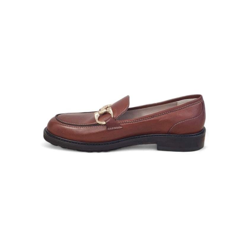 Viola Ricci Gaia - Mocassino nappa glove rhum Outlet