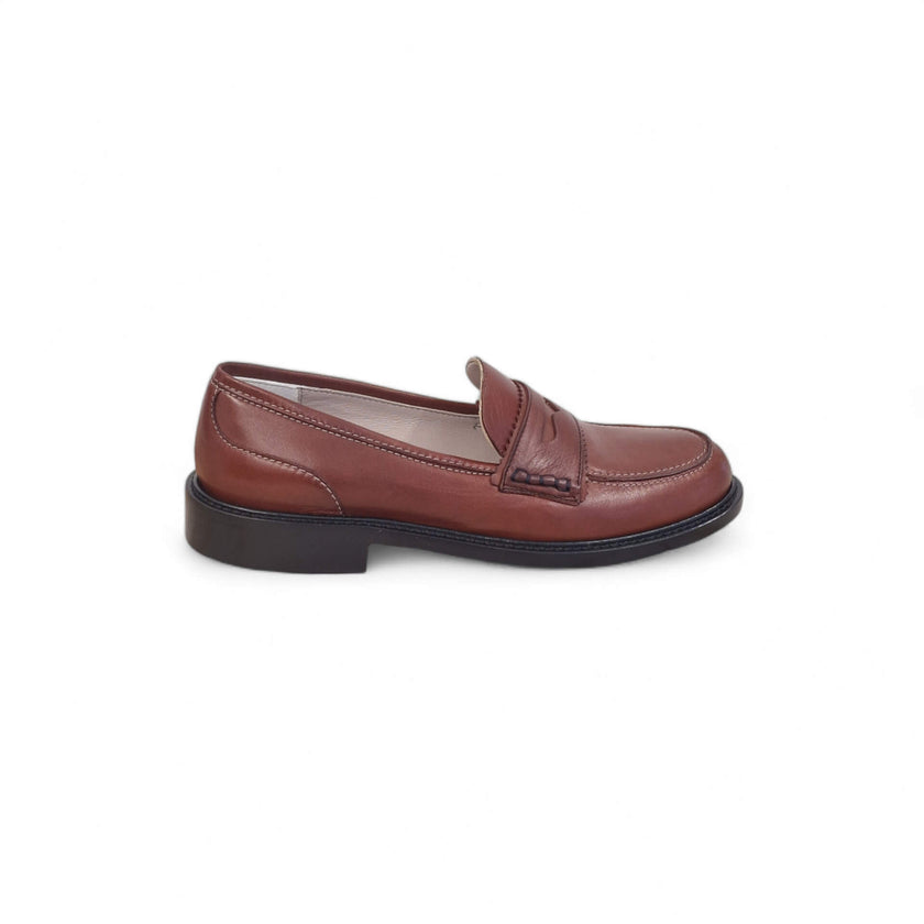 Viola Ricci Gaia - Mocassino nappa glove rhum - basic In Vendita