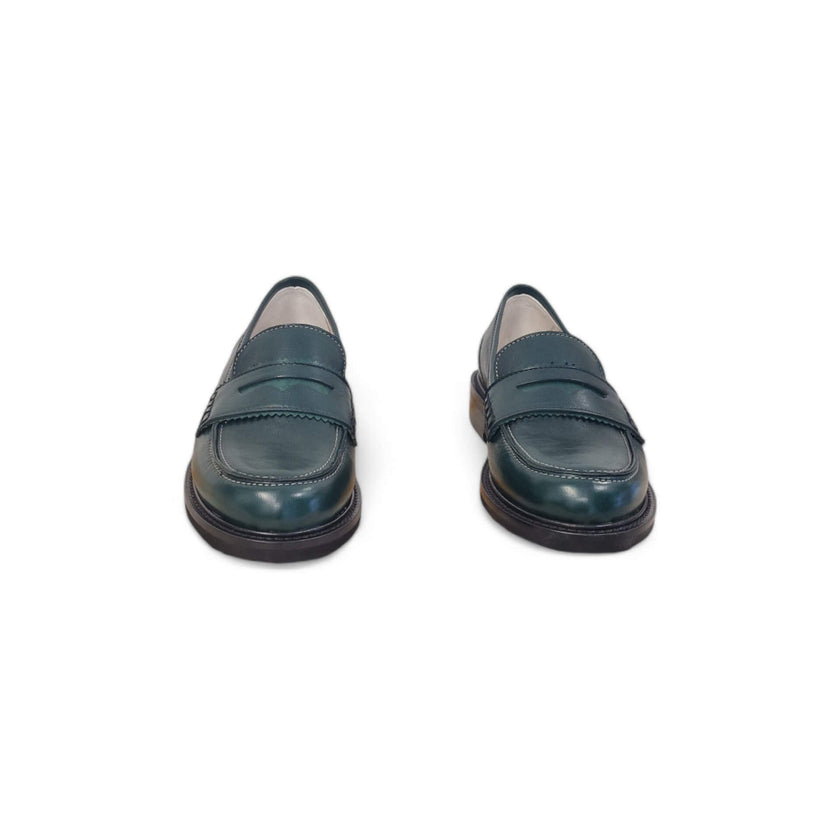 Viola Ricci Gaia - Mocassino nappa glove verde - basic Hotsell