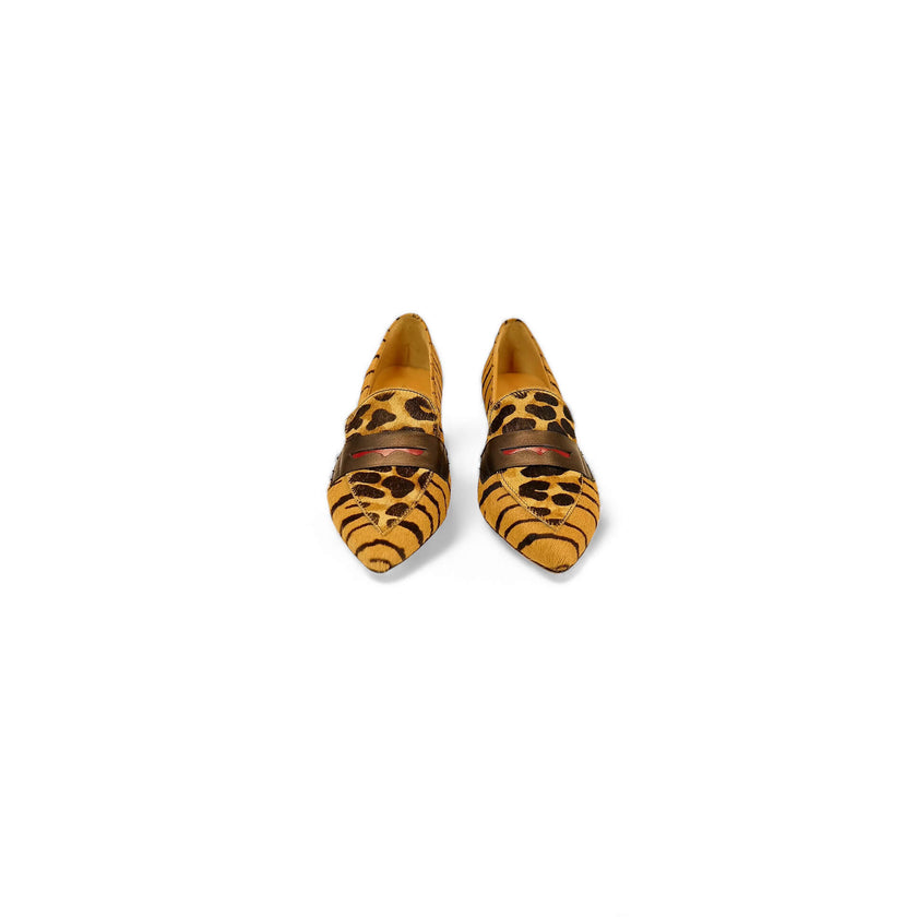 Viola Ricci Linda - mocassino maculato animalier Qualità