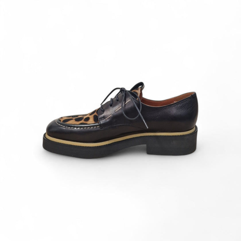 Viola Ricci Alice - Scarpa allacciata Nera Safari Convenienza