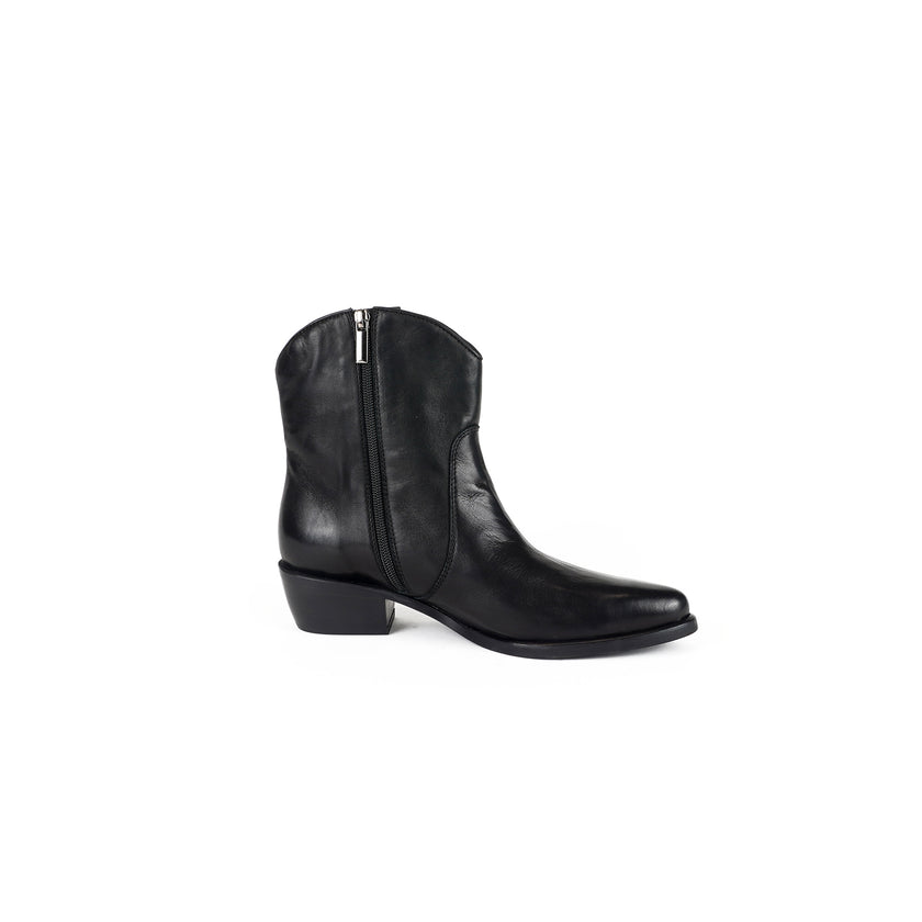 Viola Ricci Luise - Stivaletto texano Nero Vendita Calda