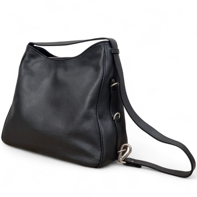 Viola Ricci West - Borsa in pelle nera Nuovo