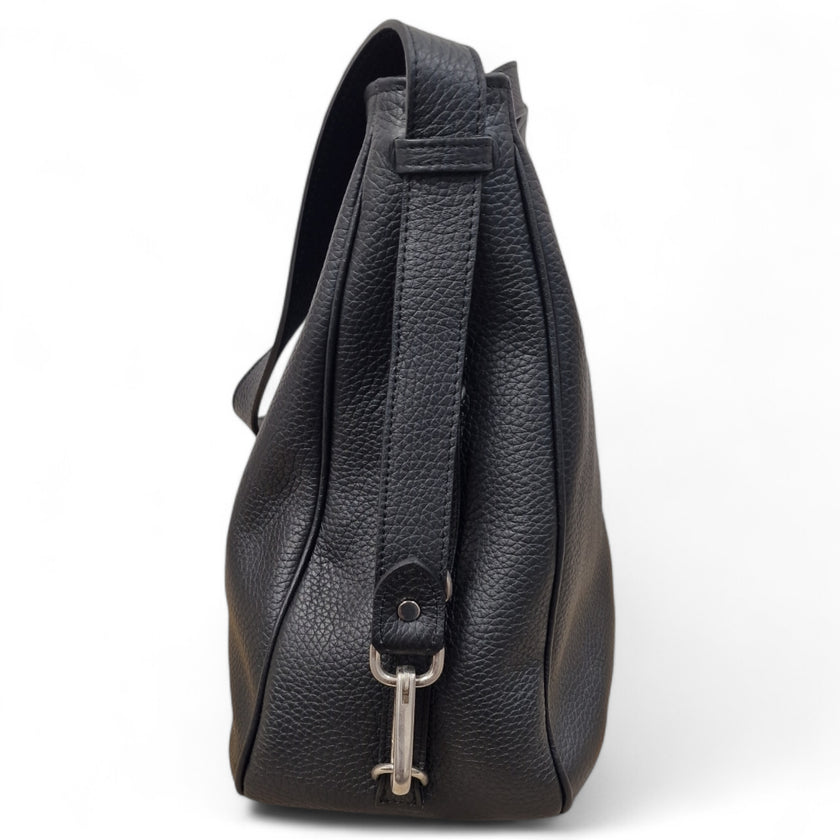 Viola Ricci West - Borsa in pelle nera Nuovo