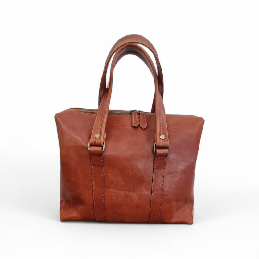 Viola Ricci Mail - Borsa in pelle rhum Promozione