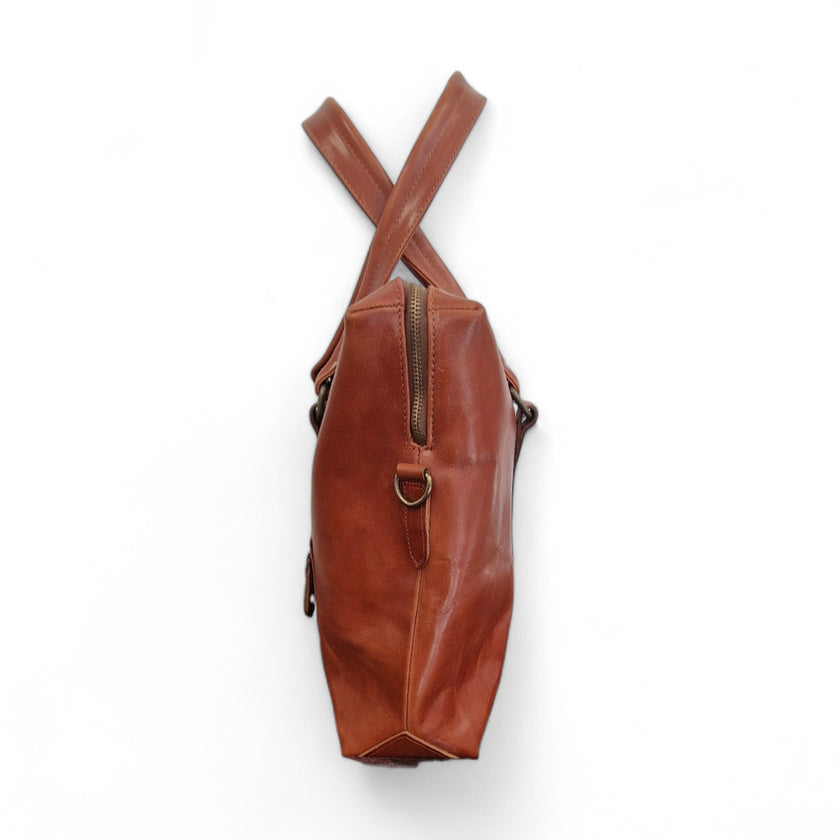 Viola Ricci Mail - Borsa in pelle rhum Promozione