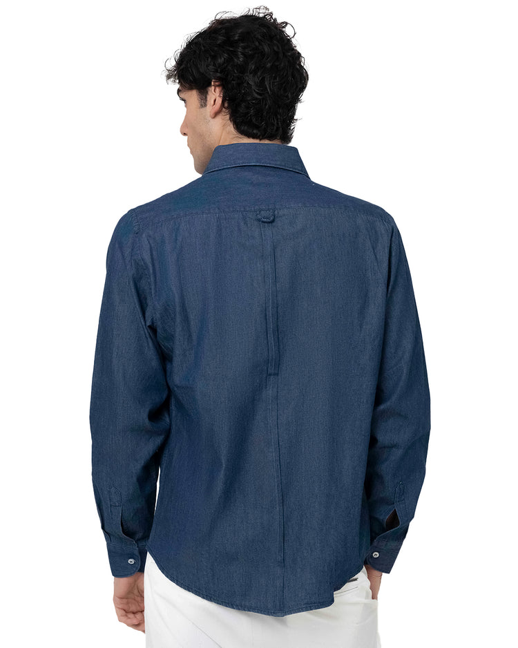 Why not brand Camicia Effetto Denim Chambrè Outlet