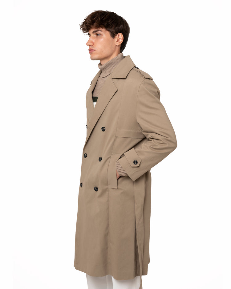 Why not brand Trench over con cintura Negozio