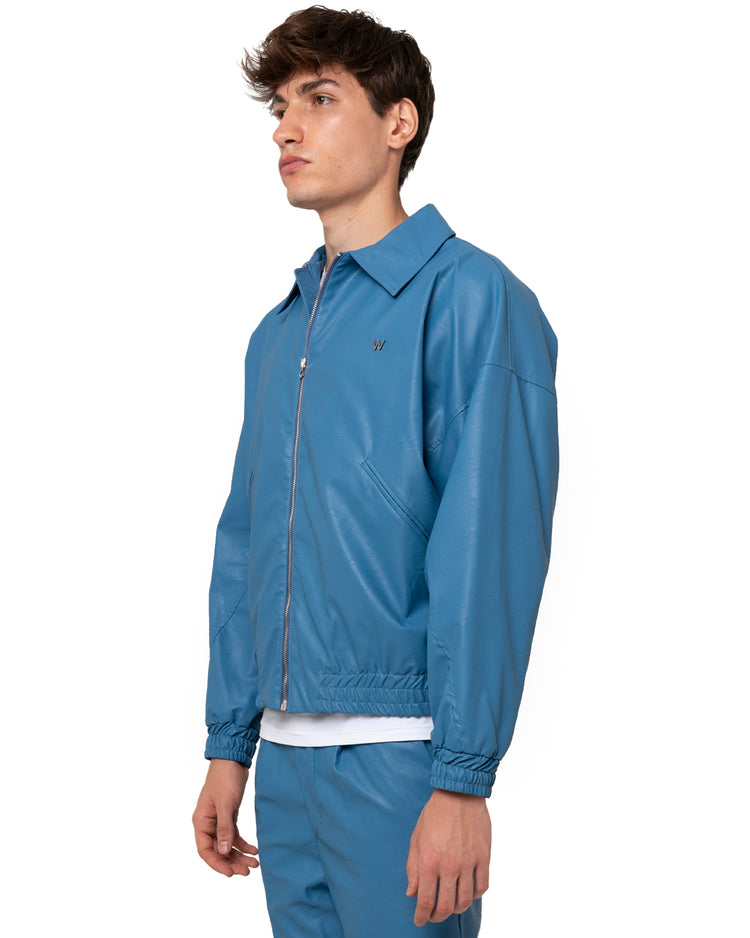 Why not brand Giacca in ecopelle con zip Pezzi Unici