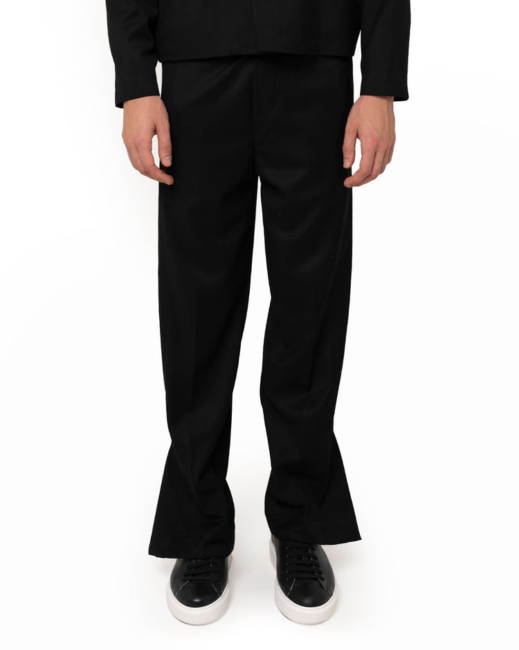 Why not brand Pantalone loose fit con zip al fondo Consegna Veloce