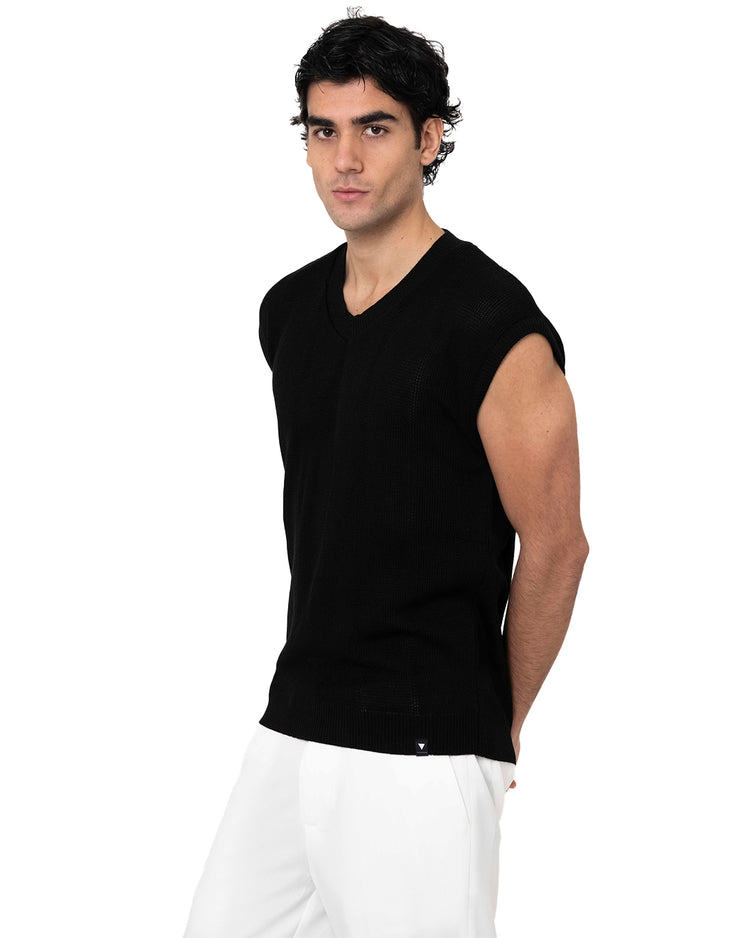 Why not brand Maglia Smanicato con Scollo a V In Vendita