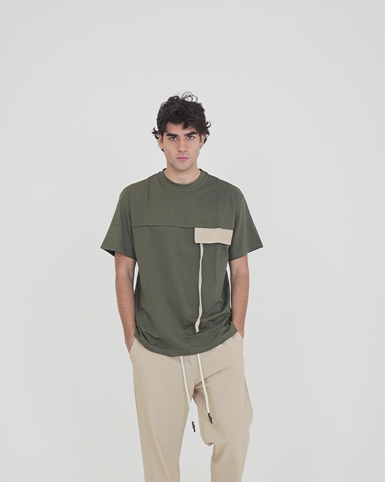 Why not brand T-Shirt Girocollo con Applicazione Sfilacciata Saldi