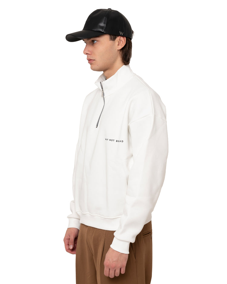 Why not brand Felpa mezzocollo con Zip Offerte