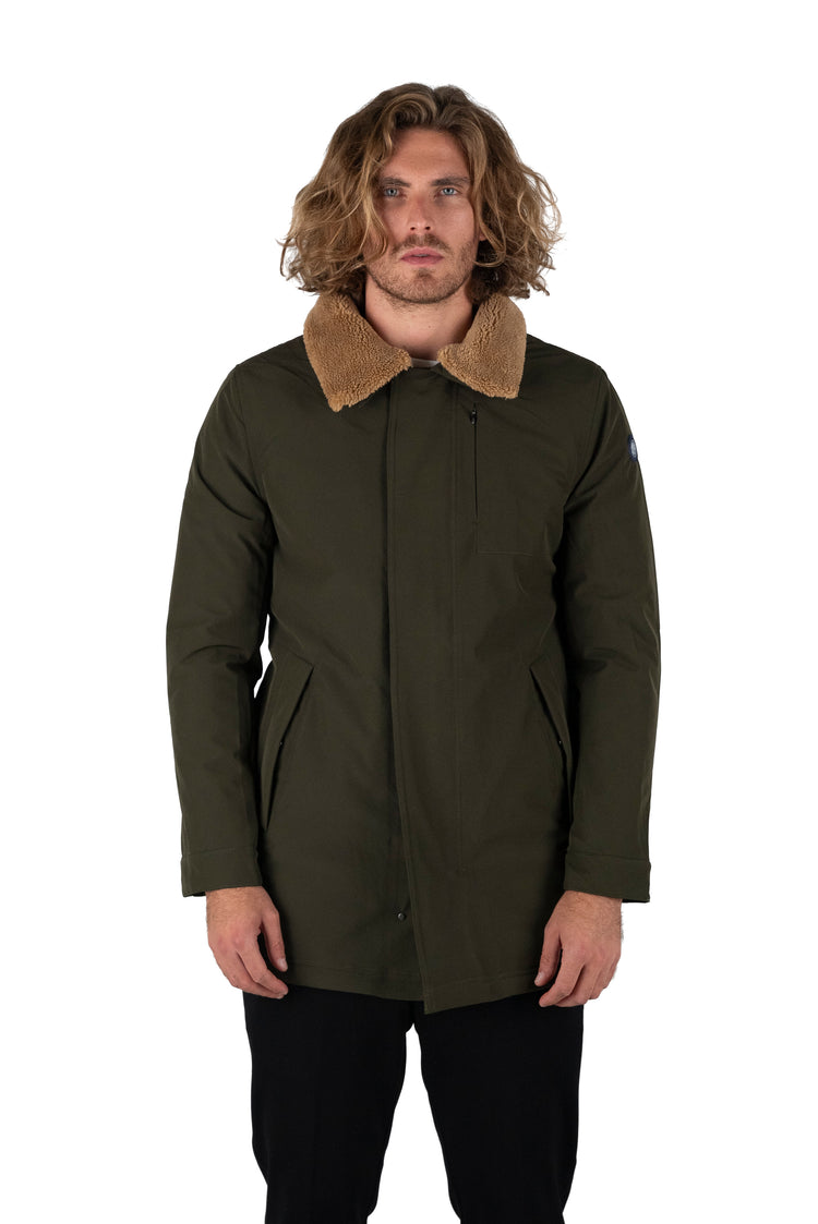 Why not brand Parka con colletto in pelliccia Nuova