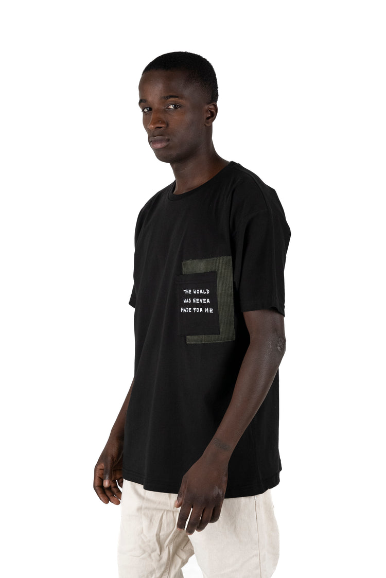 Why not brand T-shirt The World Was Never Made For Me Nuovo