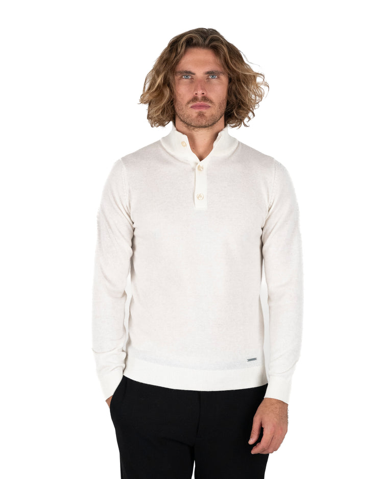 Why not brand Maglioncino collo alto con bottoni Vendita