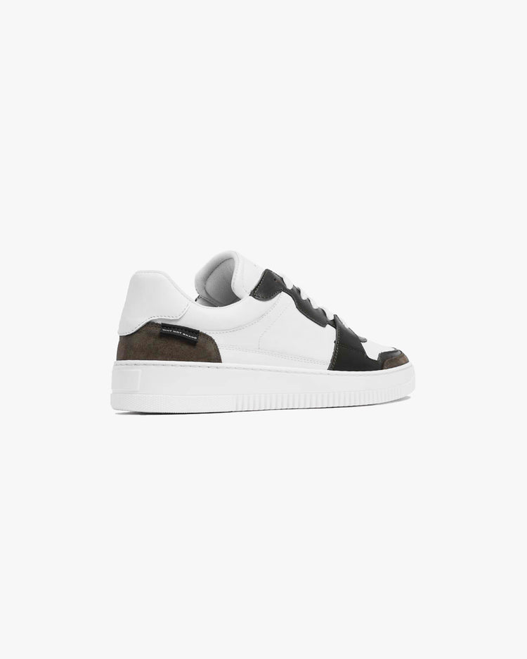 Why not brand Scarpa in pelle con dettaglio in camoscio Negozi Online