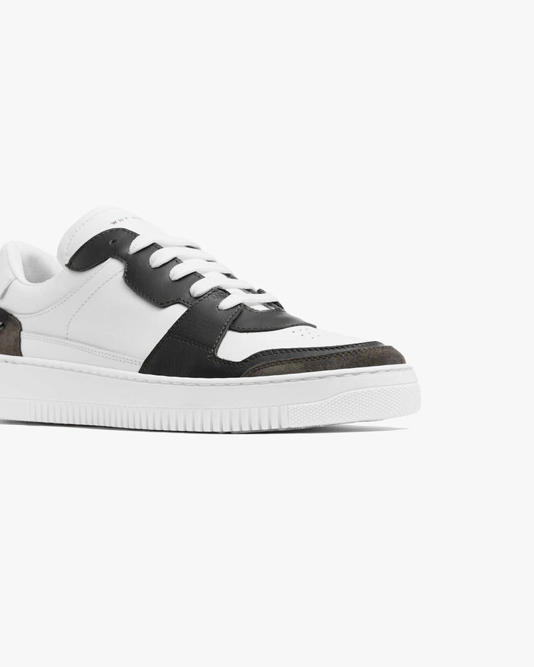 Why not brand Scarpa in pelle con dettaglio in camoscio Negozi Online