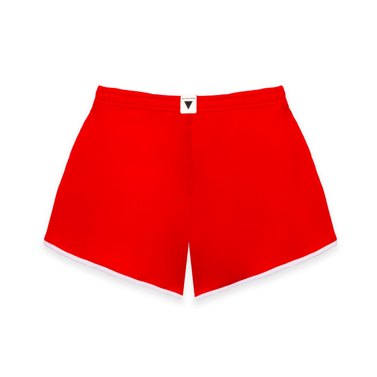 Why not brand Costume con logo in risalto - Rosso/Bianco Sconto
