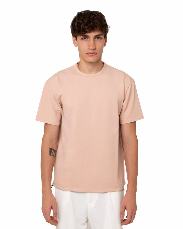 Why not brand T-shirt girocollo con elastici regolabili ai lati Vendita Economica
