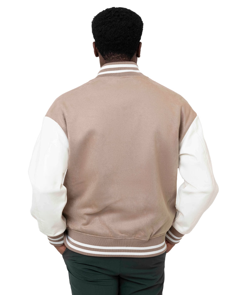 Why not brand Giacca con Patch Ricamato a mano e Slogan Cucito Moda