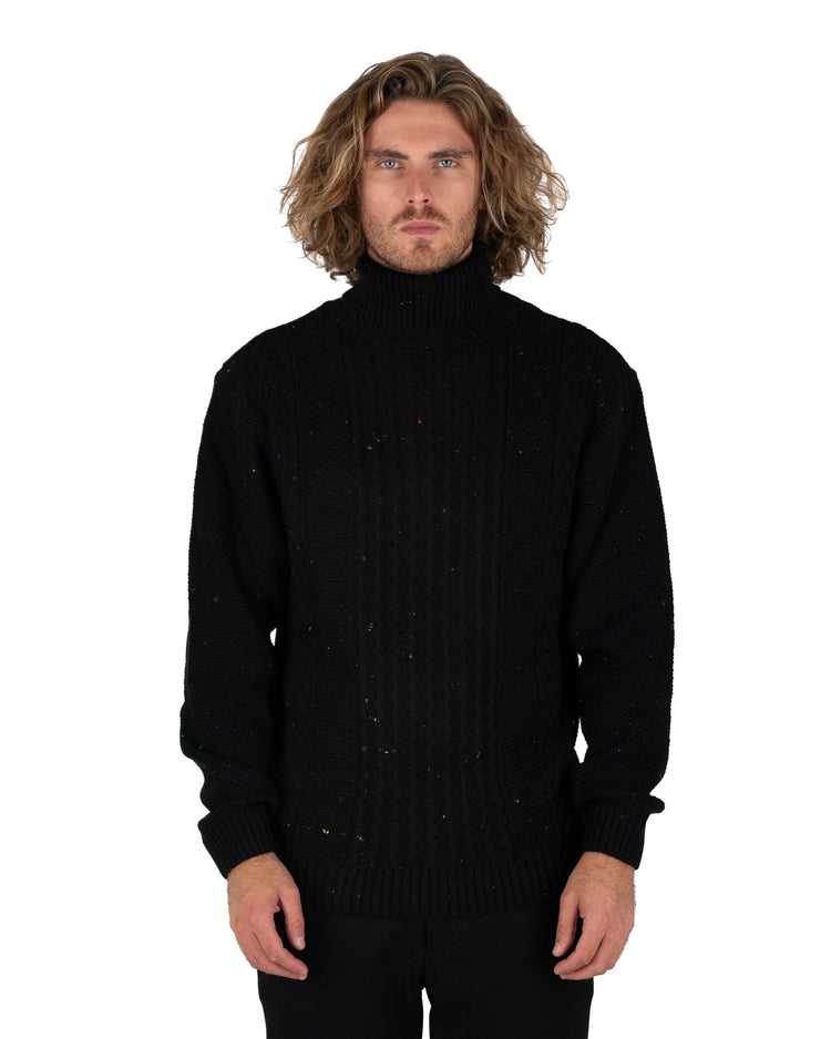 Why not brand Maglione dolcevita a coste Promozione Limitata