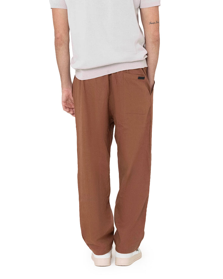 Why not brand Pantalone Loose Fit in Lino Nuovo