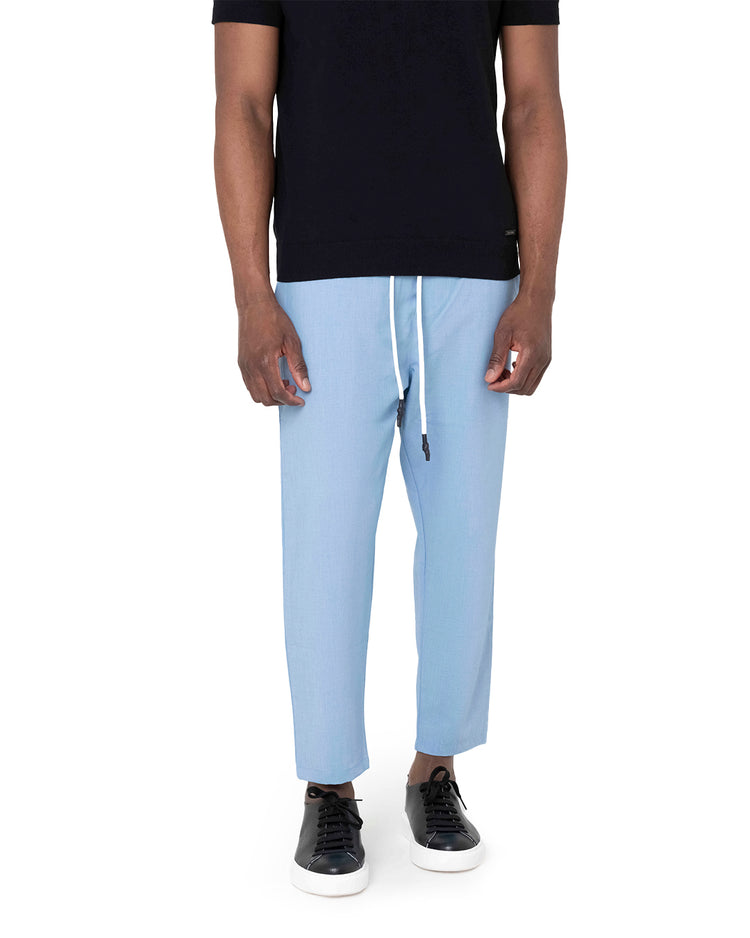 Why not brand Pantalone con Laccio in Vita alla Caviglia Vendita