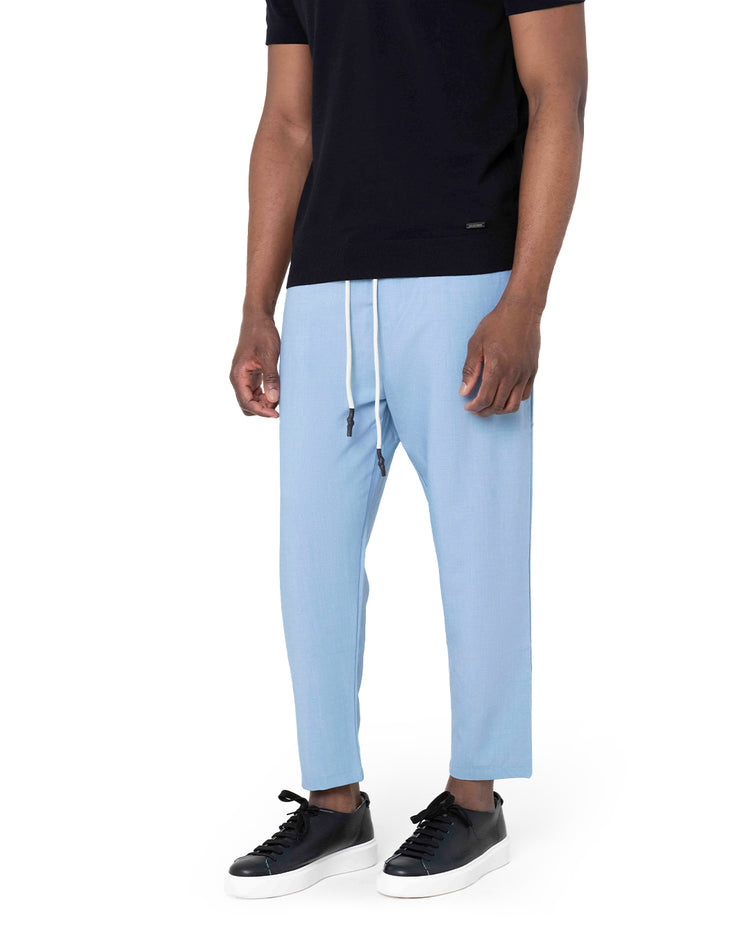 Why not brand Pantalone con Laccio in Vita alla Caviglia Vendita