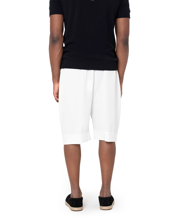 Why not brand Short Over con Laccio e Risvolto al Fondo Promozione Limitata