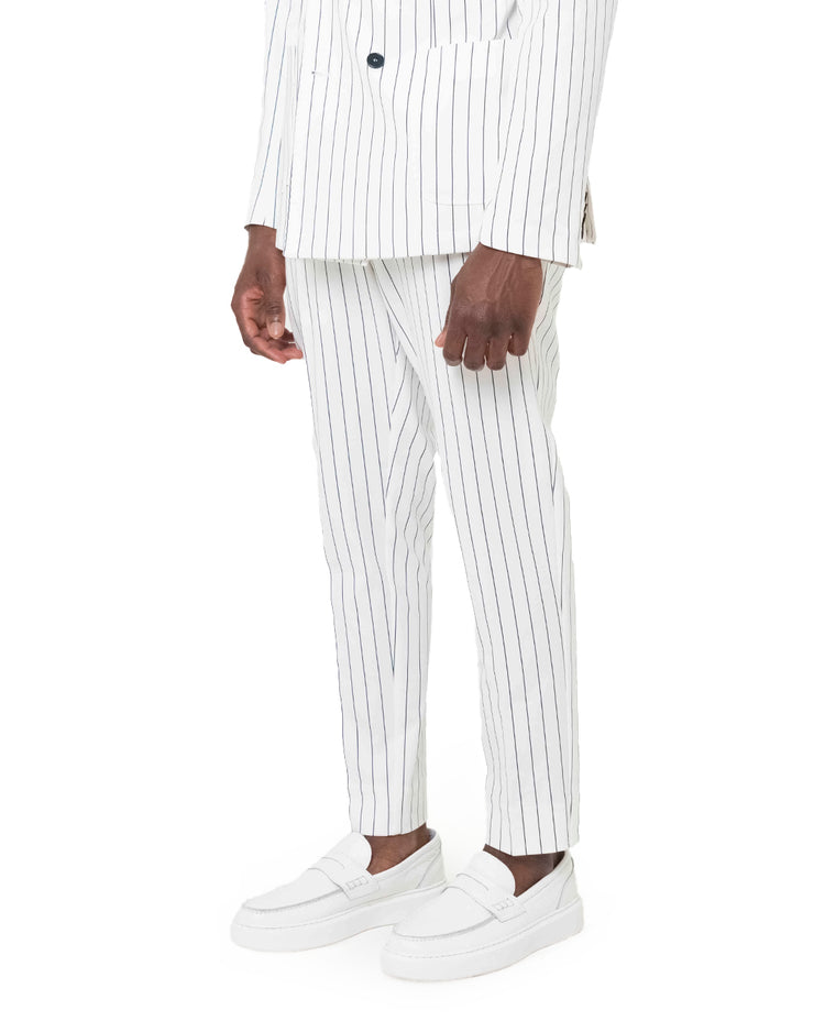 Why not brand Pantalone Gessato con Tasche a Filo Affare Del Giorno
